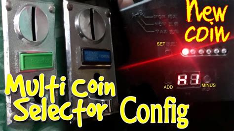 allan coin slot calibration|OPERATION MANUAL OF COIN ACCEPTOR ( Multi.